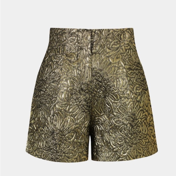 Micas Pants - Micas Women's High Waisted Jacquard Shorts